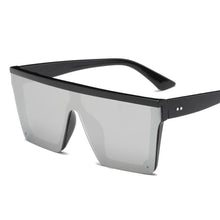 Load image into Gallery viewer, Top Luxury Modern Oversized Square Gradient Elegant Unisex Sunglasses For Men and Woman Brand Black Square Shades With UV400 Protection