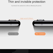 Load image into Gallery viewer, 2pcs Camera Lens Protector Film For iPhone XS Max XR X glass on iPhone X 7 8 6 6S Plus 5 se Camera Lens Protector Ultra HD Back Camera Lens Tempered Glass Camera Cover Film for iPhone