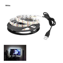 Load image into Gallery viewer, STEVVEX USB Power LED Light lamp With RGB Flexible Tape TV Back Lighting RGB Book light Bulb TV Background Decor Lighting Ribbon desk decor tape Strings 1M 2M 3M 4M 5M