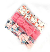 Load image into Gallery viewer, Modern Handamde Luxury Set Baby Girl Headband Bow For Newborn Babies Hair Band Elastic Accessories Cotton Headwear For Girls