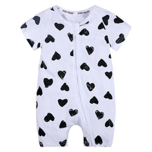 将图片加载到图库查看器,Modern Printed Newborn Baby Short Sleeved Cotton Jumpsuit Infant Cartoon Animal Costumes Clothing For Girls and Boys Kids