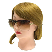 Load image into Gallery viewer, Sunglasses Women 2023 Luxury Retro Semi-Rimless Frame Brand Design Business Sun Glasses Ladies Men Unisex 6 Colors UV400