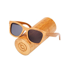Load image into Gallery viewer, Handmade Bamboo Wood Luxury Retro Men and Women Polarized Sunglasses Beach Wooden Glasses Oculos de sol With UV400 Protection l