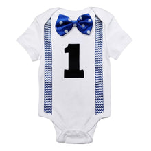 Load image into Gallery viewer, Baby Clothing Bow Body Rompers Clothing Newborn Baby Clothes Jumpsuit for Baby Boys and Girls For Birthday Party