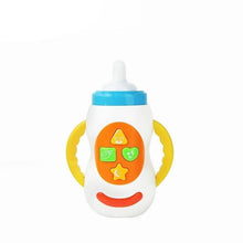 将图片加载到图库查看器,Baby Simulation Milk Bottle Toy LED Flashing Baby Bottle With Sound and Light Toys For Baby