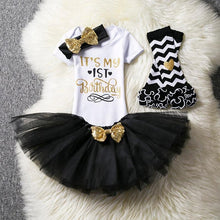 将图片加载到图库查看器,Baby First Birthday Outfits Tutu Tulle for 1 Year Party Fluffy Pink Communion Toddler Christening Gown Dresses For Girls