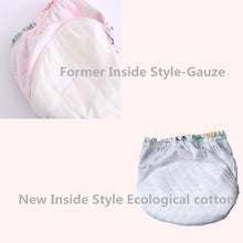 Load image into Gallery viewer, 6 Layer Baby Cotton Training Pants Panties Cloth Diapers Reusable Child Nappies Breathable Diaper