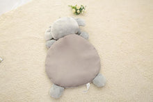 Load image into Gallery viewer, Modern Plush Climbing Carpet Play Mats Newborn Animal Play Mats Soft Sleeping Mat Cotton Elephant & Fox Carpet For Kids