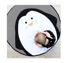 将图片加载到图库查看器,Modern Luxury Animal Carpet For Baby Play Mats Wewborn Infant Soft Sleeping Mat Cotton Rabbit Lion Raccoon Swan Pegasus Koala Cat Bear Carpet For Kids