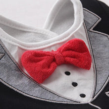 将图片加载到图库查看器,Newborn Scarf Baby Bib Waterproof Feeding Bib Bandana Bow Tie Baby Bibs Silicone Bib For Kids