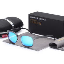 Load image into Gallery viewer, The Luxury Sunglasses Aluminium Polarized Male Eyeglasses Classic Punk For Men and Boys With UV400 Protection