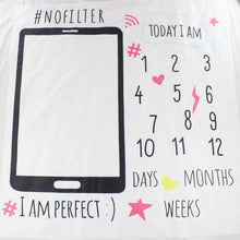 Load image into Gallery viewer, Cartoon Pattern Baby Photo Props Background Blankets Play Mats Backdrop Cloth Calendar Photo Accessories Blanket For Baby