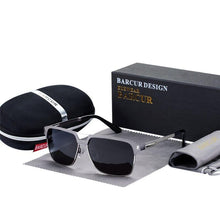 Load image into Gallery viewer, Luxury High Quality Polarized Sunglasses Metal Frame Sunglasses For Men In Business Retro Modern Style With UV400 Protection