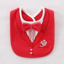 将图片加载到图库查看器,Newborn Scarf Baby Bib Waterproof Feeding Bib Bandana Bow Tie Baby Bibs Silicone Bib For Kids