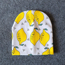 Load image into Gallery viewer, New Cotton Baby Cartoon Print Newborn Hat Elastic Toddler Infant Cap For Girls and Boys Kids
