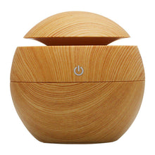 Load image into Gallery viewer, USB Aroma Humidifier Essential Oil Diffuser Ultrasonic Cool Mist Air Purifier 7 Color Change LED Night Light