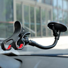 Load image into Gallery viewer, Adjustable Car Strong Phone Holder Flexible 360 Degree Rotation Windshield Mobile Stable Phone Holder Support GPS Car Accessories