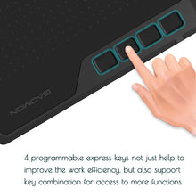 Load image into Gallery viewer, GAOMON S620 6.5x4 Inches Digital Pen Tablet For Drawing Design Android Phone Windows Mac OS System Compatible Graphics Tablet