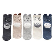 将图片加载到图库查看器,5pairs 100% Cotton Unisex Baby Socks for Girls&boys Children Soft Winter Cute Cartoon Socks Set For Baby