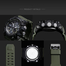 Load image into Gallery viewer, NEW Sport Analog-Digital Watch For Men and Woman Waterresistant 50M Professional Waterproof Quartz Large Dial Military Wristwatches With Night Mode