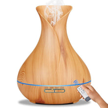 Load image into Gallery viewer, 500ML Essential Oil Diffuser Waterless Auto Off,Seven Color Ultrasonic Aromatherapy Humidifier with Adjustable Mist Model,Diffuser for Bedroom Bathroom Home Office spa Yoga