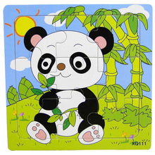 将图片加载到图库查看器,1 Pcs Animal Wooden Puzzles For Children In Wooden 3D Mosaic Puzzles Kids Educational Toys Design For Baby Birthday Gifts