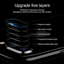 Load image into Gallery viewer, 2pcs Camera Lens Protector Film For iPhone XS Max XR X glass on iPhone X 7 8 6 6S Plus 5 se Camera Lens Protector Ultra HD Back Camera Lens Tempered Glass Camera Cover Film for iPhone