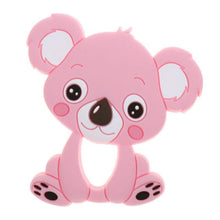 Load image into Gallery viewer, Unicorn Silicone Baby Teether Cartoon Animal BPA Free Rodents Teething Shower Gifts Koala Penguin Owl Fox For Kids