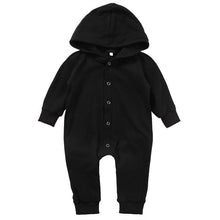Load image into Gallery viewer, Classic Outfit Toddler Infant Boy Clothing Romper Long Sleeve Black Jumpsuit Playsuit Clothes