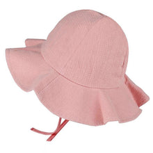 将图片加载到图库查看器,Baby Girl Summer Outdoor Beach Floral Lovely Lace Princess Bucket Sun Hat For Girls