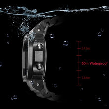 Load image into Gallery viewer, Luxury Modern Sports Watch With Led Digital Display Waterproof 50M Military Famous Unisex Watch For Man and Woman