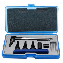 Load image into Gallery viewer, Otoscope Set Fiber Optic Otoscope Ophthalmoscope LED ENT Diagnostic Examination Kit Ear Nose and Throat Exam Kit