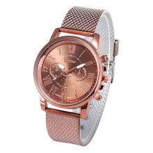Load image into Gallery viewer, Analog Women watches Quality Fashion Roman Numerals Faux Leather Analog Quartz Ladies watch Bracelet Clock Gift For Women Lady and Girls