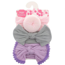Load image into Gallery viewer, Nylon Baby Headband Bow Headbands For Cute Kids Girls Hair Girls Turban Hairband Children Bow