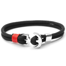 Load image into Gallery viewer, Luxury Modern Handamde Multilayer Anchor Bracelets Charm Survival Rope Chain Fashion Jewelry Bracelet For Men and Women