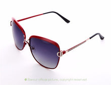 将图片加载到图库查看器,Luxury Polarized Ladies Woman Gradient Round Oversized Modern Sunglasses Brand oculos lunette de soleil femme
