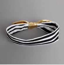 Load image into Gallery viewer, Baby Girl Headband Infant Turban Cloth Tie Bow For Newborn Bandage Tiara Headwear For Toddler