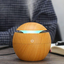 Load image into Gallery viewer, USB Aroma Humidifier Essential Oil Diffuser Ultrasonic Cool Mist Air Purifier 7 Color Change LED Night Light