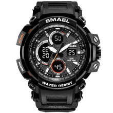 Load image into Gallery viewer, Red Modern Sport Waterproof 50M Men Watches With LED Digital Display In Military Armi Relogio Masculino Style