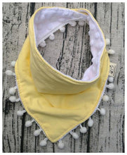 Load image into Gallery viewer, Baby Bibs Cotton Lace Tassel Double Slobber Cartoon Triangle Waterproof Infants Towel Burp Cloths Children Self Feeding Care Bib for Kids