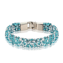 将图片加载到图库查看器,New Modern Fashion Luxury Crystal Shiny Bracelet Amazing Copper Alloy Elegant Bracelet Valentine's Day For Women