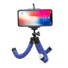 Load image into Gallery viewer, Flexible Mini Tripod For Mobile Phone Portable Bright Colors Smartphone Adjustable Tripod For Camera Phone Gadgets