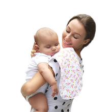 Load image into Gallery viewer, New Baby 100% Cotton Three Layers Waterproof Lightweight Natural Burp Curved Bibs For Baby Accessories
