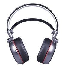 Load image into Gallery viewer, STEVVEX N43 Stereo Gaming Headset 7.1 Virtual Surround Bass Gaming Earphone Headphone with Mic LED Light for Computer PC Gamer (N43)