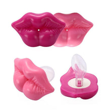 将图片加载到图库查看器,Silicone Baby Lip Pacifier Kiss Pink Rose Red Lip Shape Teeth Soothers Funny Baby Pacifiers For Baby and For Kids