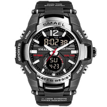 Load image into Gallery viewer, New Modern Luxury Sport Watch For Men Fashion Casual Alarm Clock 50M Waterproof In Military Chrono Dual Display Style Wristwatches Relogio Masculino