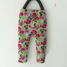 将图片加载到图库查看器,New Luxury Autmn Print Design For 0-2 Years Kids Winter Baby Girls Leggings Floral Print Casual Thick Pants for Kids clothing Cotton Warm Children's Trousers