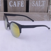 Load image into Gallery viewer, New Luxury Modern Fashion Retro Designer Super Round Circle Glasses With Cat Eye Women's Sunglasses With UV400 Protection