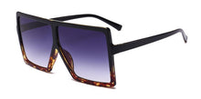 Load image into Gallery viewer, Oversized Luxury Trend New Woman Sunglasses With Black Fashion Square Glasses And Big Frame Sunglasses In Modern Glasses Famous Style