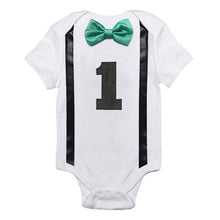 Load image into Gallery viewer, Baby Clothing Bow Body Rompers Clothing Newborn Baby Clothes Jumpsuit for Baby Boys and Girls For Birthday Party